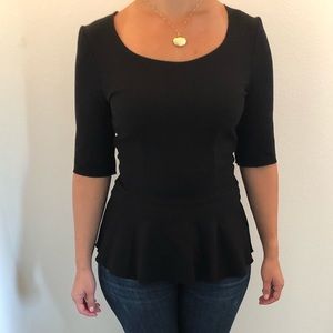 Aritzia peplum top
